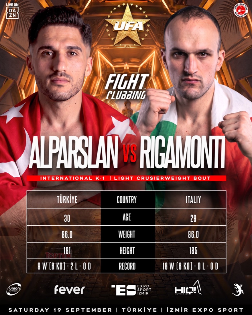 OZAN ALPARSLAN, TÜRKİYE K-1 sporcusu
